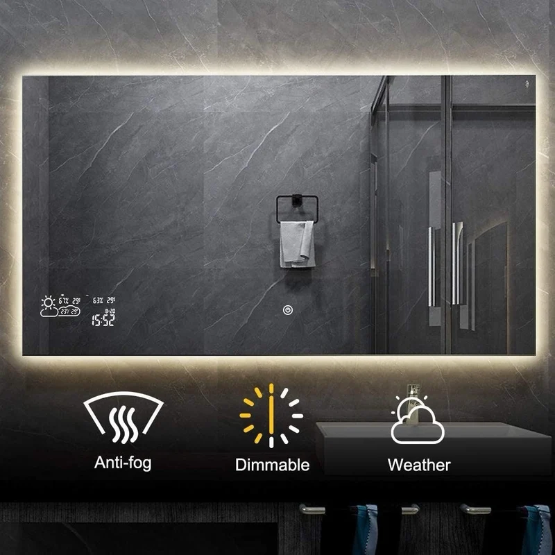 Infra Heating LED-infraroodspiegel – 3 formaten, 450–700 W