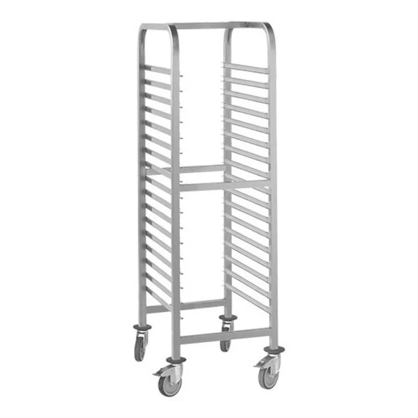 Vollrath Regaalwagen Gelast | 17x GN 1/1 | Tussenruimte 75mm | 455x635x1710mm | RVS
