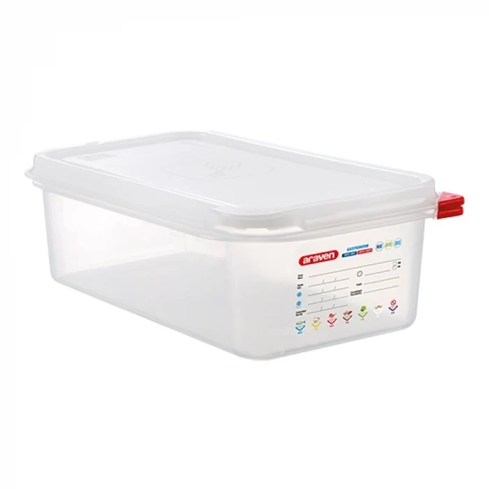 Araven Voedseldoos GN 1/3 | 100(H)mm | HACCP