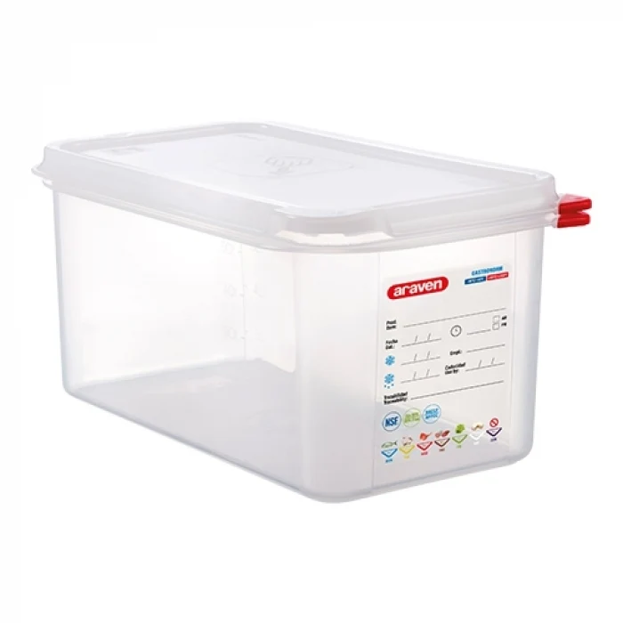 Araven Voedseldoos GN 1/3 | 150(H)mm | HACCP