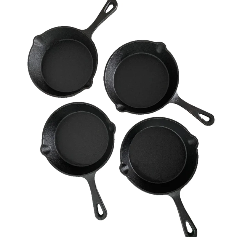 Keij Kamado set van 4 kleine skillets: 16 x 3,3 cm