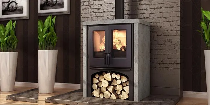 Nordic fire lodge speksteen CV