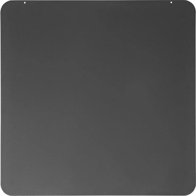 Vloerplaat vierkant antraciet 80 x 80 cm 2mm staal antraciet