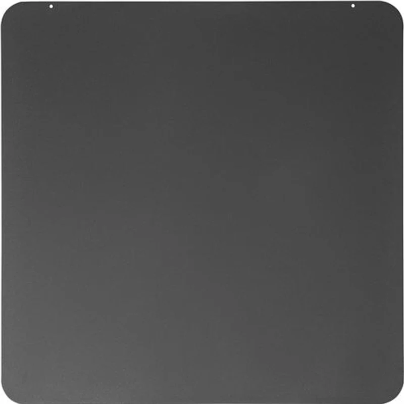 Vloerplaat vierkant antraciet 90 x 90 cm 2mm staal antraciet