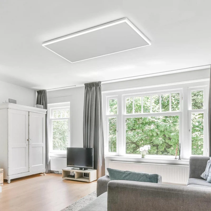 Infra Heating HL Serie Wifi infraroodpaneel met LED verlichting 63 x 108 cm – 700 W