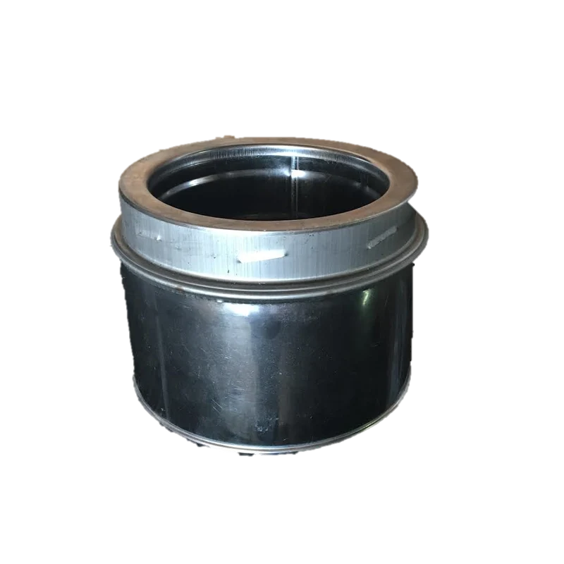 Stainless Steel DuraTech: 6" Section Stainless Steel Double Wall Pipe