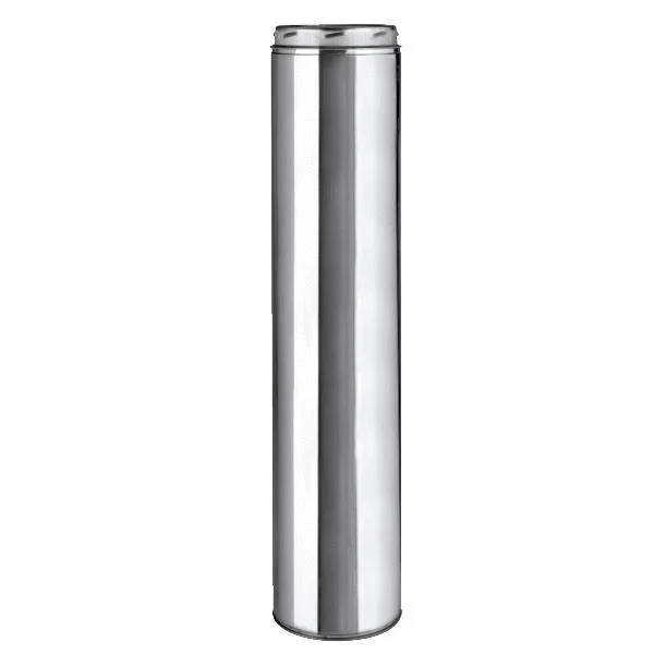 Stainless Steel DuraTech: Straight 4ft. Double Wall Pipe
