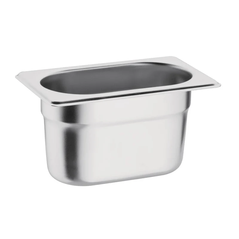 Vogue RVS 1/9 Gastronormbak 100mm(H)