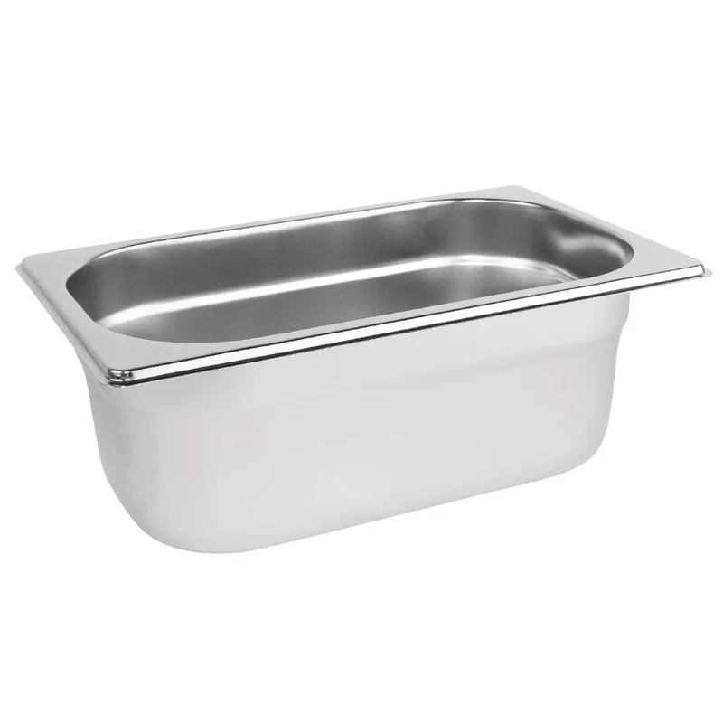 Vogue RVS 1/4 Gastronormbak 100mm(H)