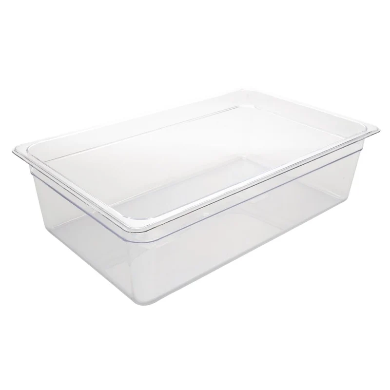 Vogue Polycarbonaat 1/1 Gastronormbak 150mm(H) doorzichtig