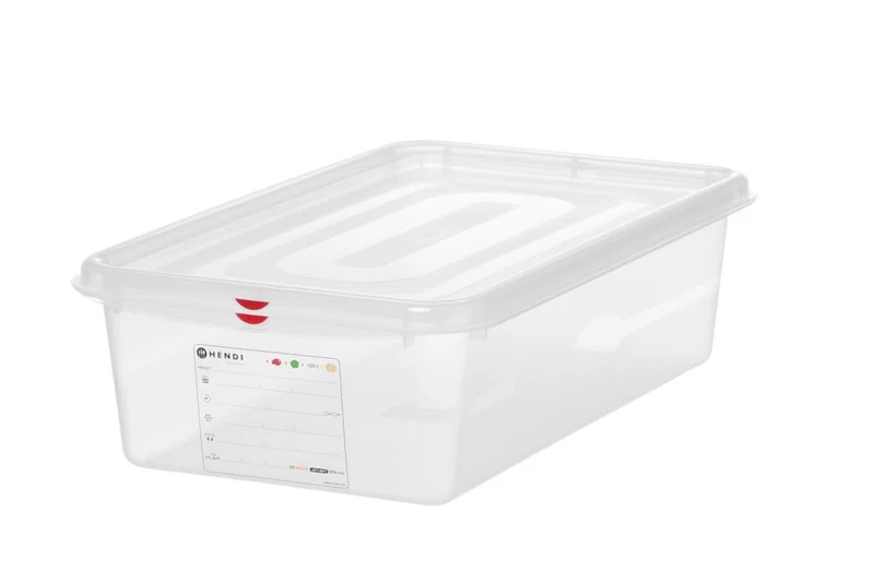 Gastronormbak Polypropyleen HACCP | HENDI | GN 1/1 | 21L | Voedseldoos | 530x325x(H)150mm