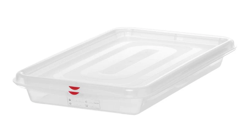 Gastronormbak Polypropyleen HACCP | HENDI | GN 1/1 | 8L | Voedseldoos | 530x325x(H)65mm