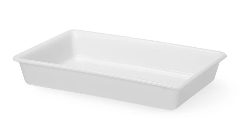 Bereidingsbak | HENDI | 8L | Wit | 480x330x(H)80mm