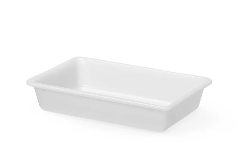 Bereidingsbak | HENDI | 3L | Wit | 340x235x(H)70mm