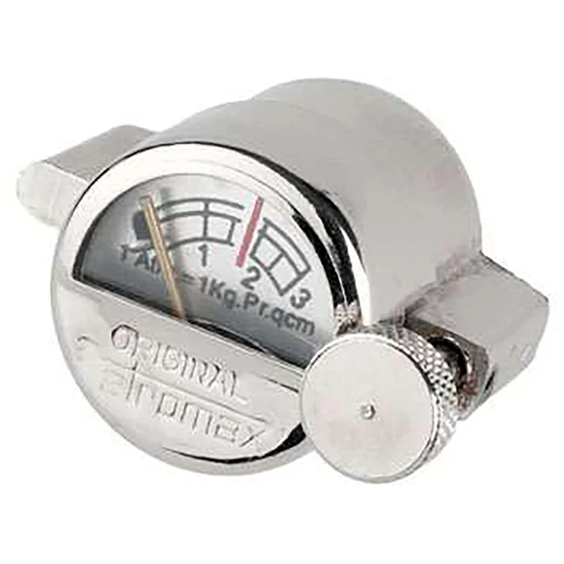 Petromax Manometer Chroom