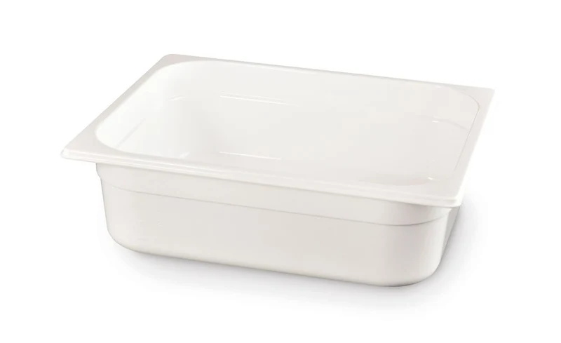 Gastronormbak Polycarbonaat | HENDI | GN 1/2 | 4L | Wit | 325x265x(H)65mm