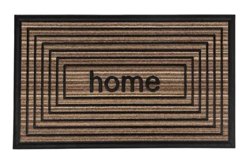 Hamat schoonloopmat Supra bruin 45x75cm