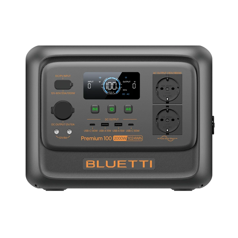 BLUETTI Premium 100 V2 Portable Power Station | 2.000W 1.024Wh