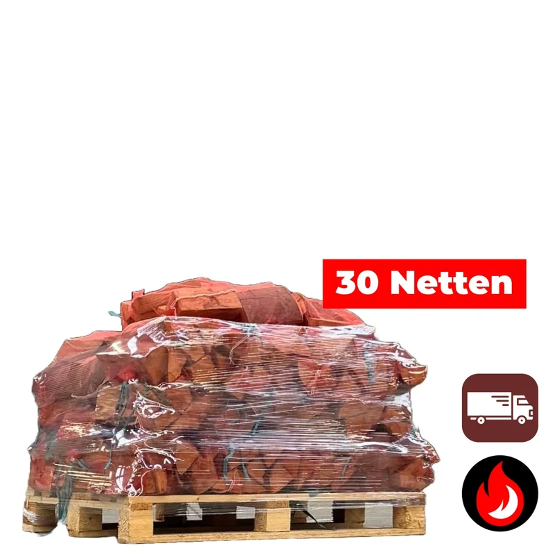 30 Zakken Haagbeuk Haardhout 22L