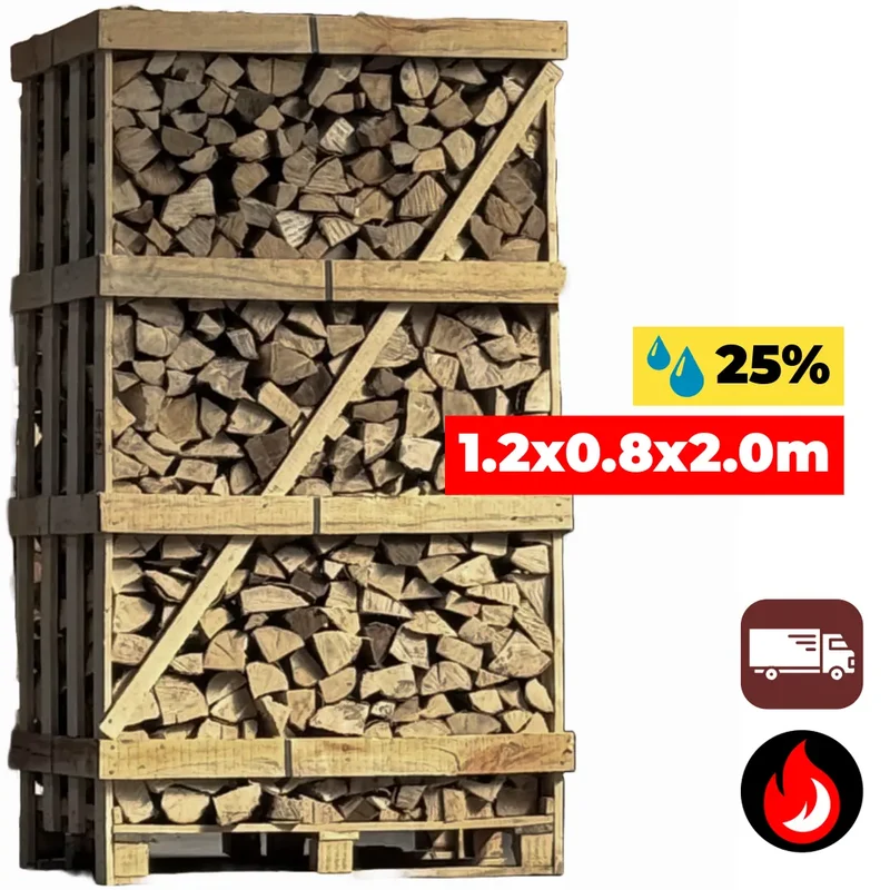 OP=OP | Grote Pallet Haagbeuk Haardhout | 25% vocht