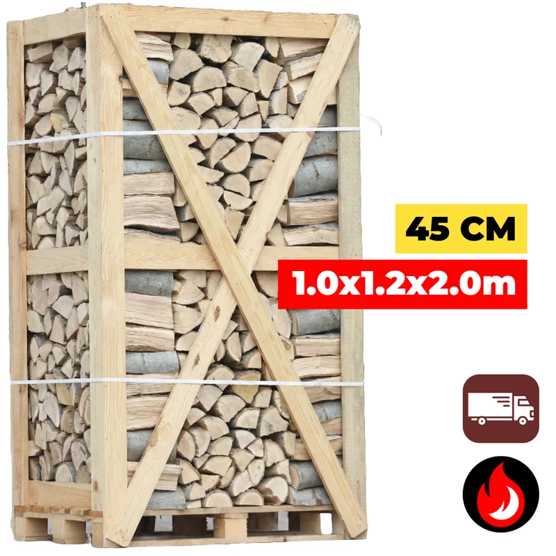 Extra Grote Pallet Haagbeuk Haardhout - 45cm
