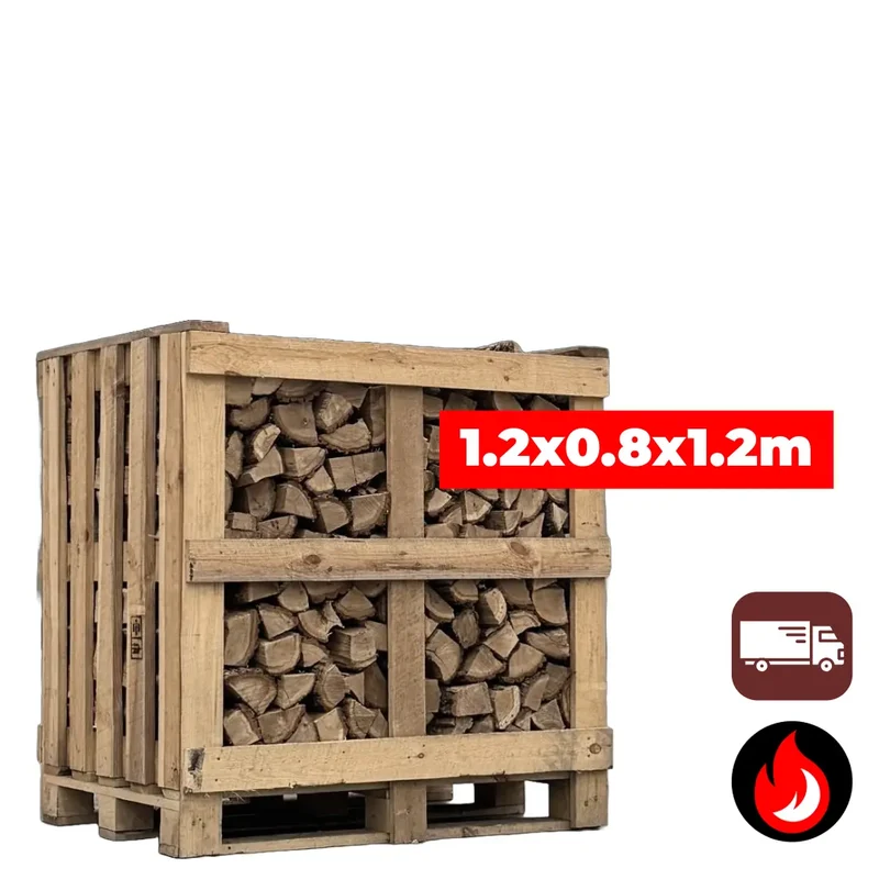Halve Pallet Eiken Haardhout