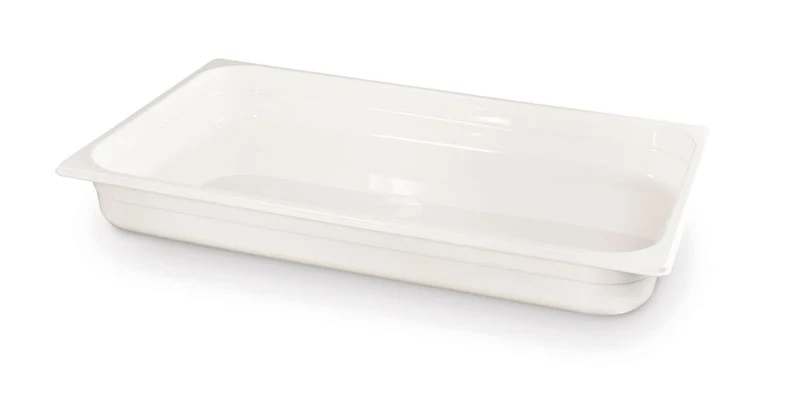 Gastronormbak Polycarbonaat | HENDI | GN 1/1 | 9L | Wit | 530x325x(H)65mm