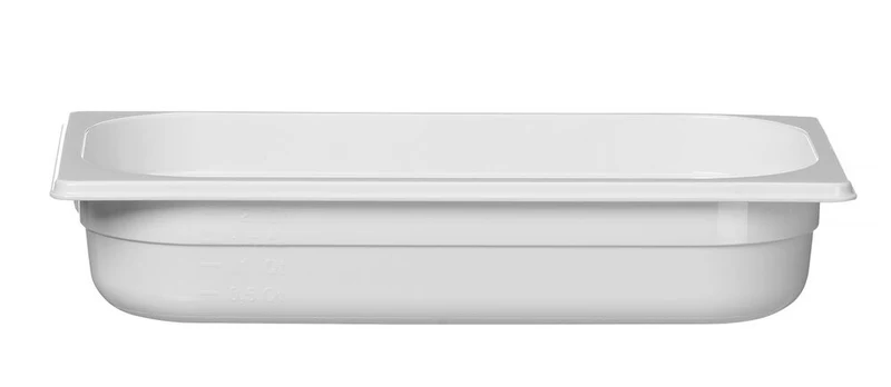 Gastronormbak Polycarbonaat | HENDI | GN 1/3 | 2,5L | Wit | 325x176x(H)65mm