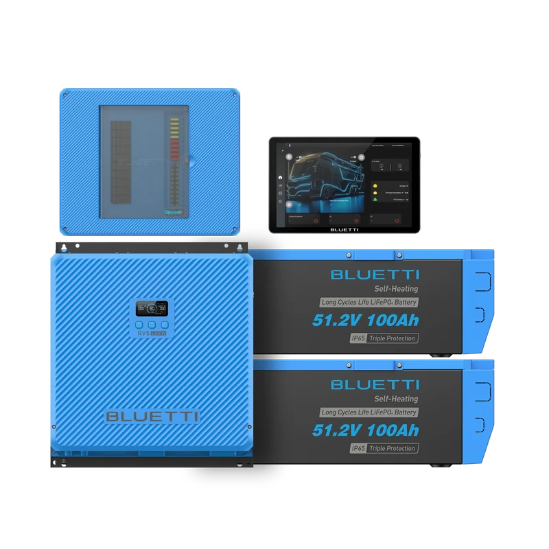 BLUETTI RV5+2/B4810+Epanel+Epad All-in-One RV Solar System