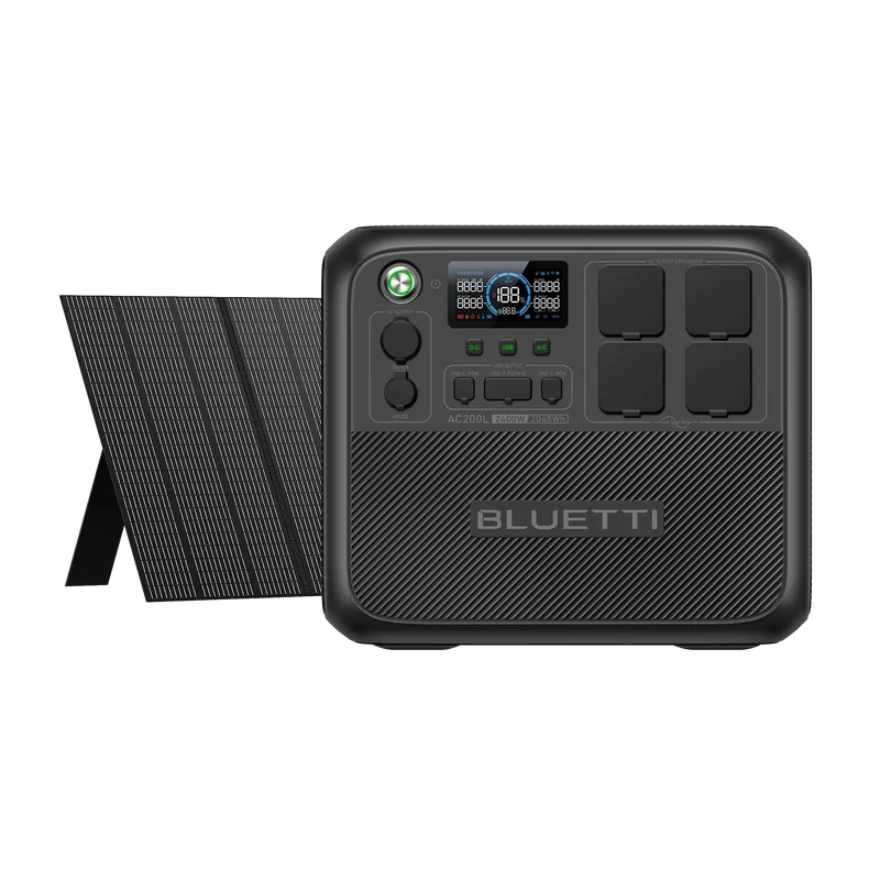 BLUETTI AC200L+350W Solar Generator Kit