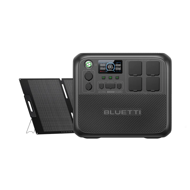 BLUETTI AC200L+200W Solar Generator Kit