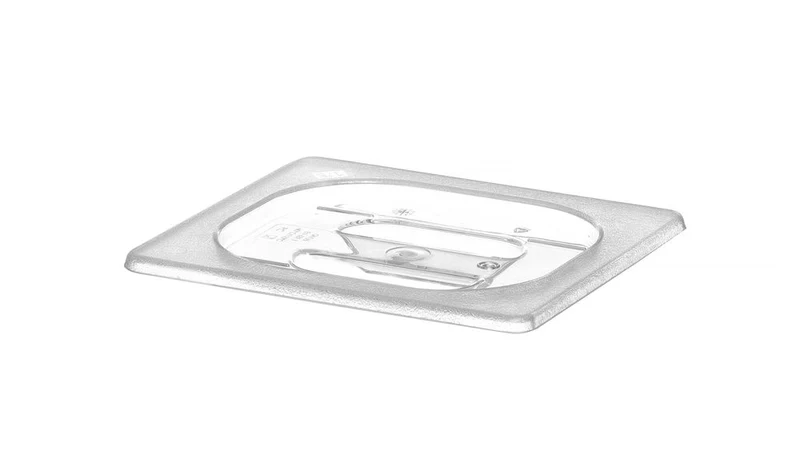 Deksel voor Gastronormbak Polycarbonaat | HENDI | GN 1/6 | Transparant | 176x162mm