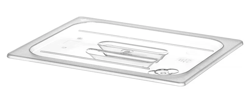 Deksel voor Gastronormbak Polycarbonaat | HENDI | GN 1/2 | Transparant | 265x325mm
