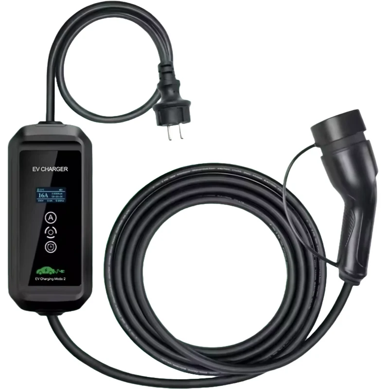 BlackCharge® 3.0 Max Mobiele EV Lader | 3,7kW – 7,4kW – 11kW | Type 2 | Waterdicht IP66 | 5/7/10 meter