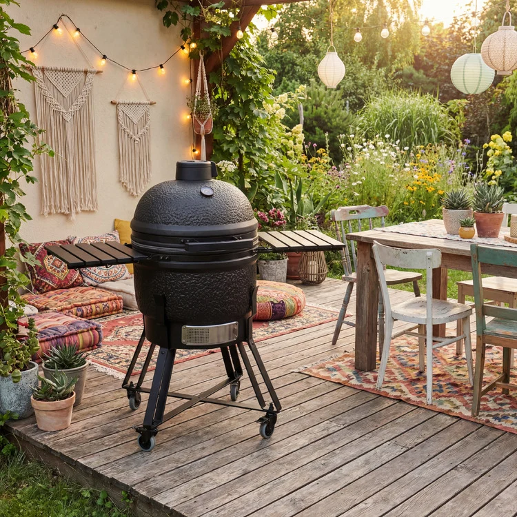 Kamado Large 55 - Matt Black