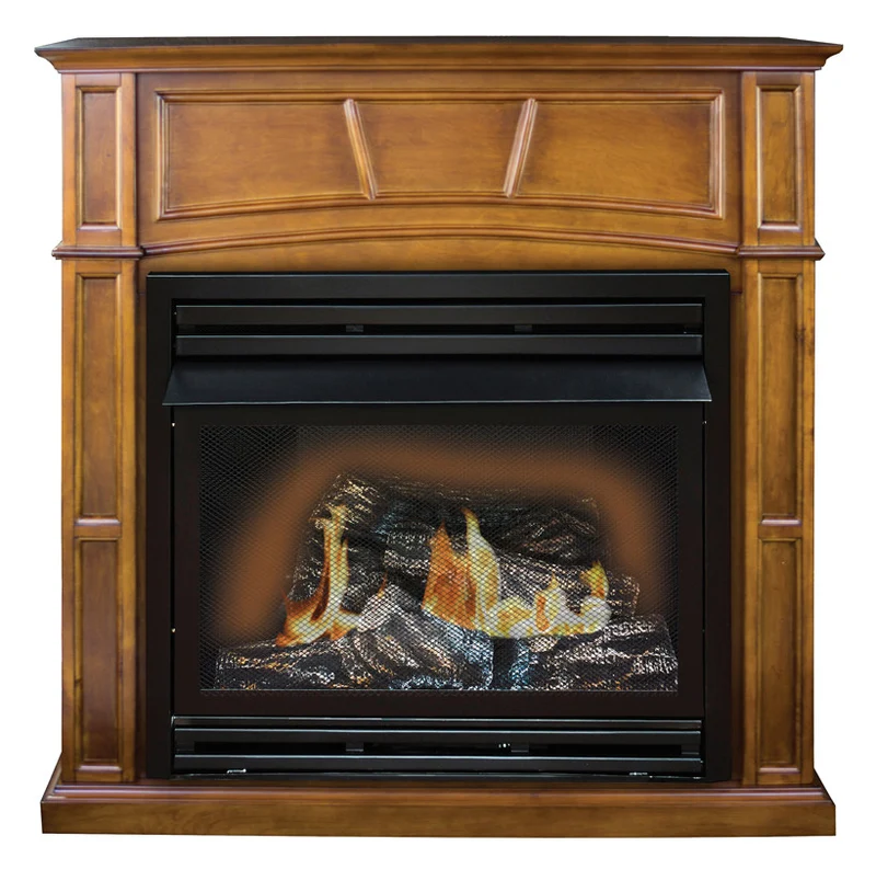 Kozy World Vent Free Gas Fireplace: Savannah