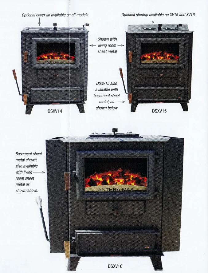 DS Machine Coal Stove: Anthra-max 16