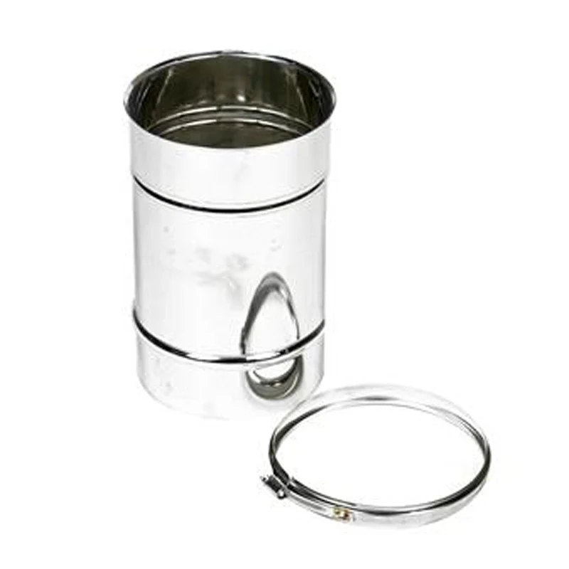 Buis Ø150 mm – 250 mm – Enkelwandig RVS