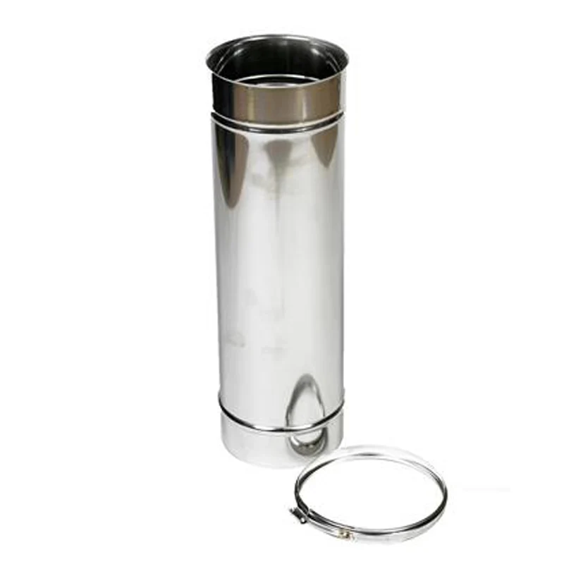Buis Ø150 mm – 500 mm – Enkelwandig RVS