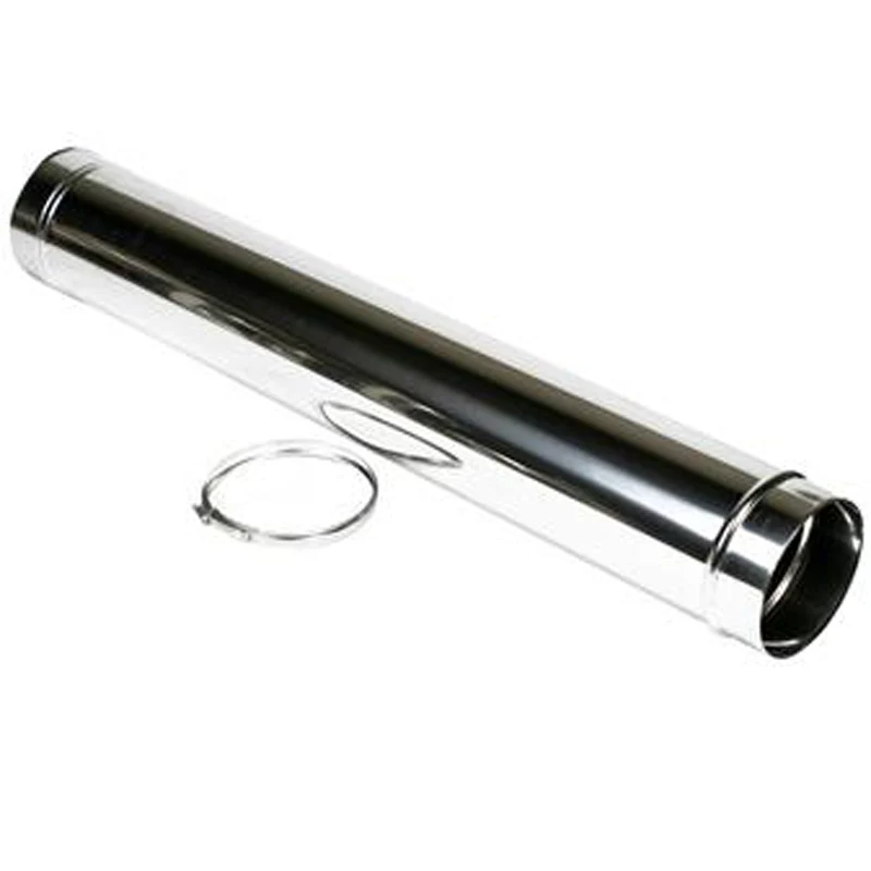 Buis Ø175 mm – 1000 mm – Enkelwandig RVS