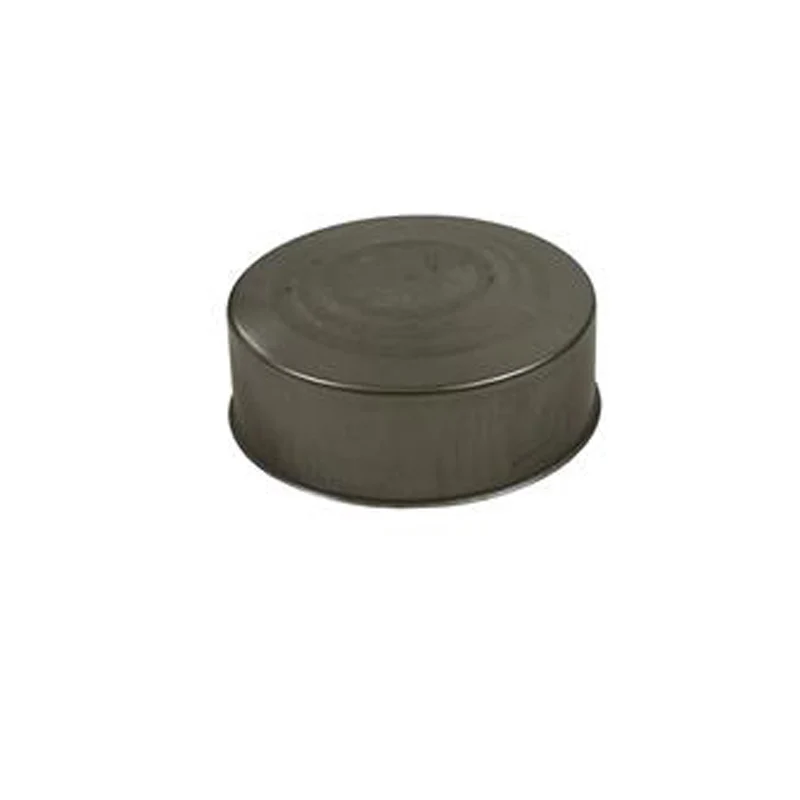 Deksel Ø125 mm – Enkelwandig RVS