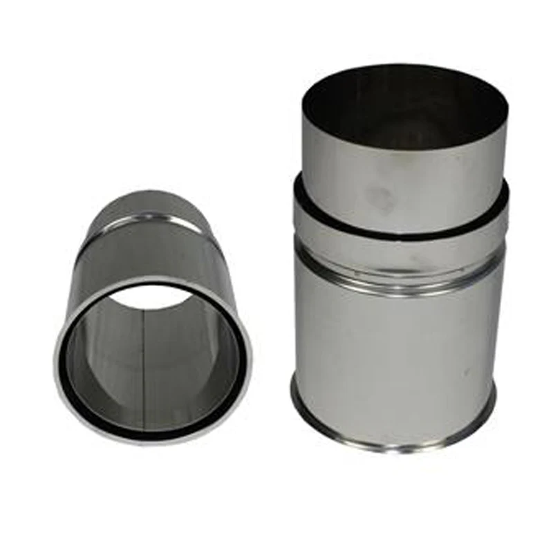Instort-nisbus Ø150 mm – Enkelwandig RVS