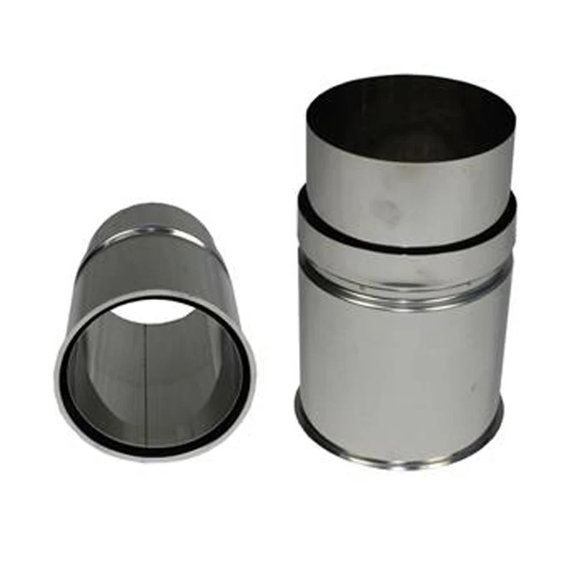 Instort-nisbus Ø175 mm – Enkelwandig RVS