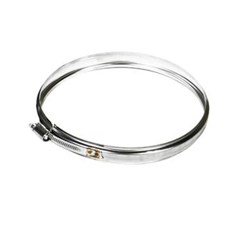 Klemband Ø175 mm – Enkelwandig RVS