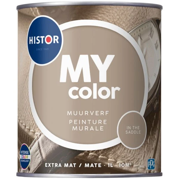 Histor MY color muurverf extra mat in the saddle 1L