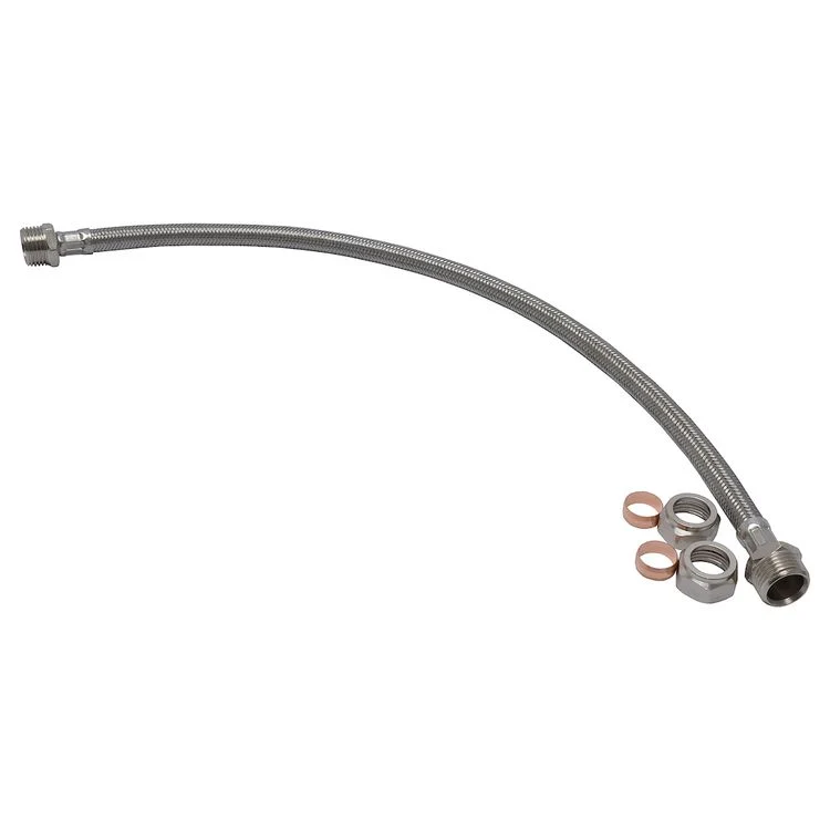 Sanivesk flexibele aansluitslang KIWA Knel 15mm x 15mm 50cm