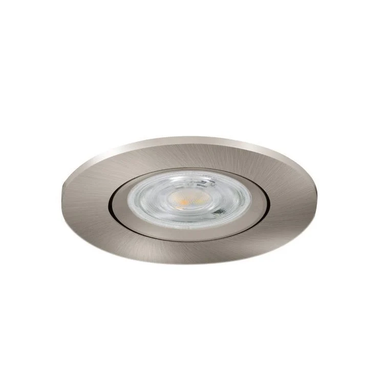 Eglo LED inbouwspot Barranco nikkelmat Ø84mm