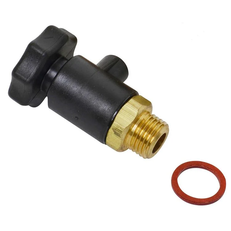 Sanivesk aftapper voor stopkraan metaal 1/4"
