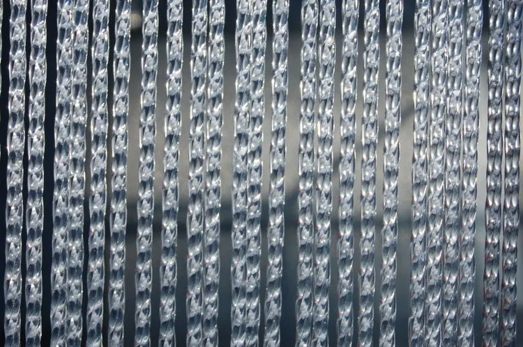 Latenda Lazio 3 kunststof draden vliegengordijn wit 100x230cm