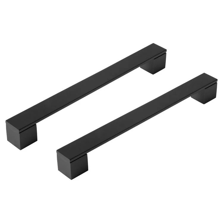Differnz Tilburg meubelgreep aluminium mat zwart 206x30mm 2st